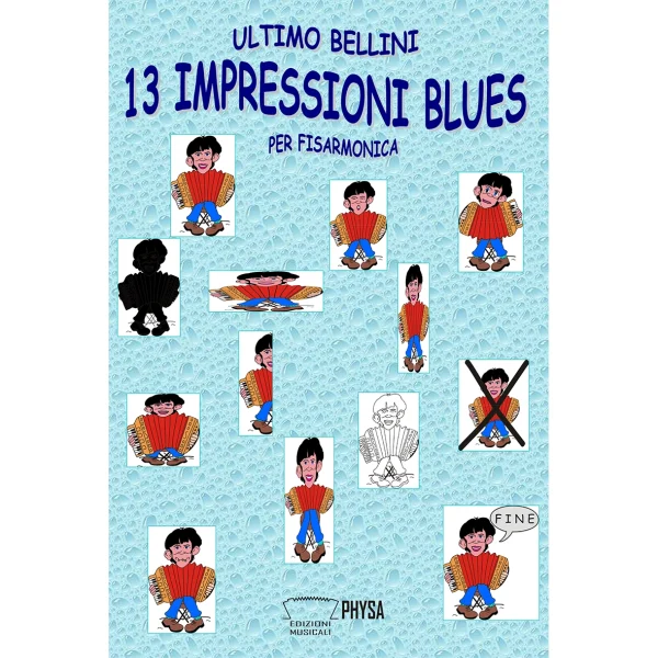 13 impressioni blues - per fisarmonica (Ultimo Bellini)