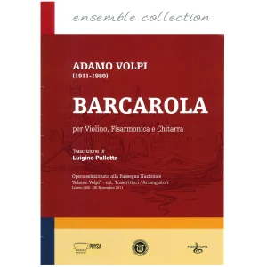 Barcarola - per violino, fisarmonica e chitarra - Adamo Volpi (trascrizione Luigino Pallotta)