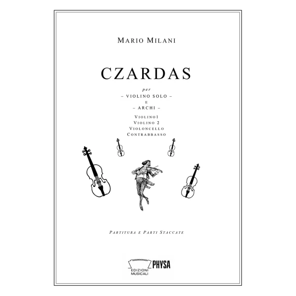 Czardas - per violino solo e archi (Mario Milani)