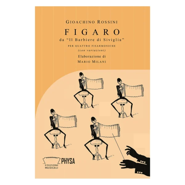 Figaro da "Il barbiere di Siviglia" Gioachino Rossini elaborazione, con variazioni, per quattro fisarmoniche di Mario Milani