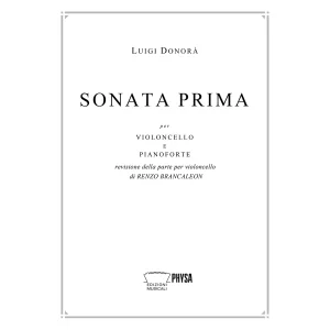 Sonata prima - per violoncello e pianoforte (Luigi Donorà)