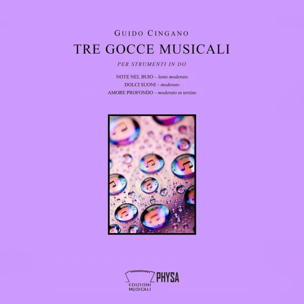 Tre gocce musicali - per strumenti in do